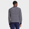 Houston White Adult Long Sleeve Waffle Crewneck T-Shirt - 2 of 3