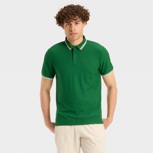 Men's Tipped Polo Shirt - All In Motion™ - 1 of 3