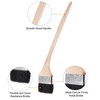 Unique Bargains Bristle Wall Treatment Tool Paint Brush with Wooden Handles - 4 of 4