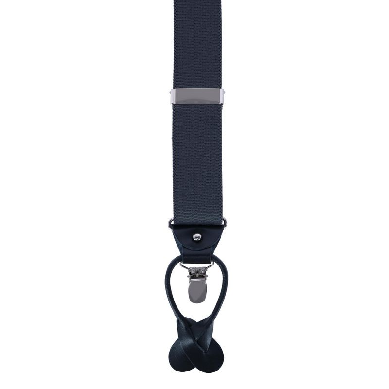 Ascentix Men's Classic Stretch 1 3/8 inch Convertible Suspenders, 3 of 4