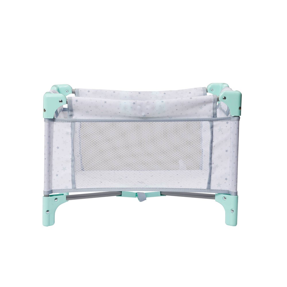 Photos - Educational Toy Perfectly Cute Baby Doll Crib Mint Colored