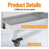 Automatic Rotisserie Kit with Wind Shield, 132-Pound Capacity, Rotisserie Spits, Height-Adjustable Charcoal Spits - 4 of 4