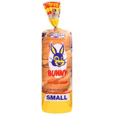 Bunny Small Round Top White Bread - 18oz