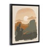 Stupell Industries Sunset Desert Canyon Silhouette, 17" x 21" - 3 of 4