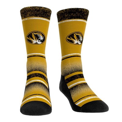 NCAA Missouri Tigers Vintage Crew Socks - L/XL