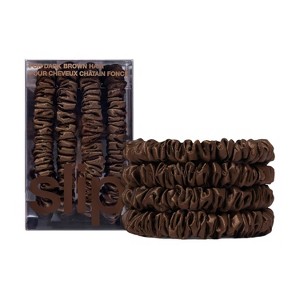 Slip 4 Pack Silk Skinny Scrunchies 100% Mulberry Silk, Anti-Crease, Gentle on Hair, stylish & Durable, Ideal for All Hair Types - 1 of 4