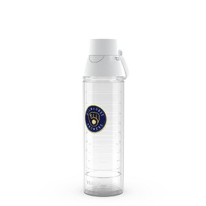 MLB Milwaukee Brewers 24oz Primary Logo Venture Lite Water Bottle - 1 of 4