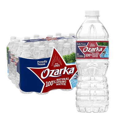 Ozarka Brand 100% Natural Spring Water - 24pk/16.9 fl oz Bottles