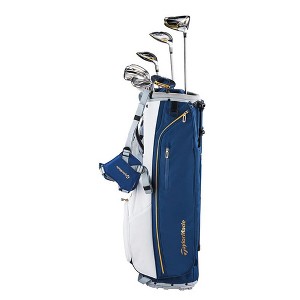 Lady TaylorMade Kalea Gold Stand Complete 10 Piece Golf Set Blue / White - 1 of 4