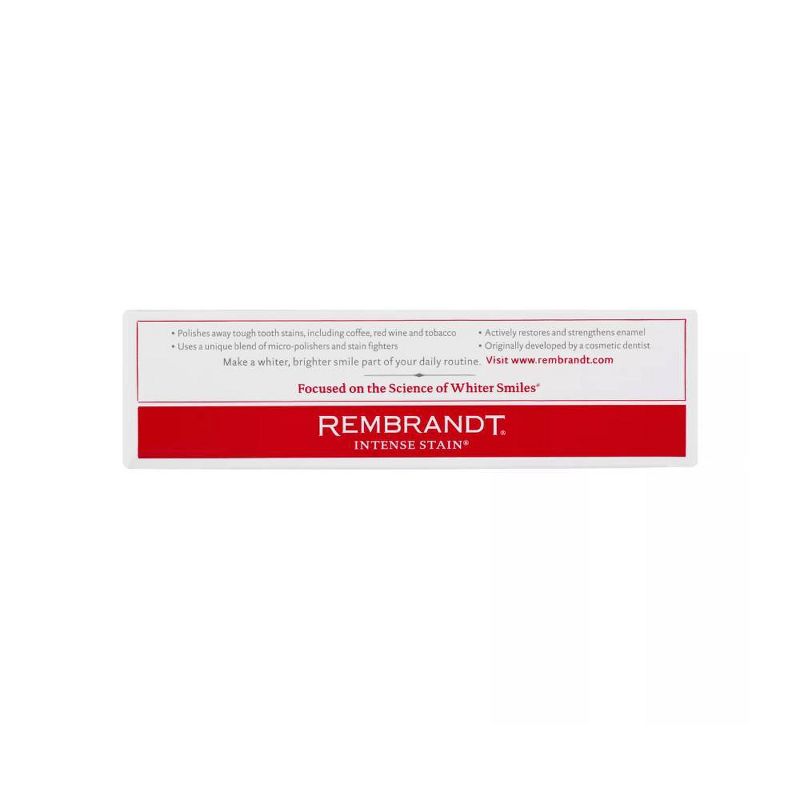 Rembrandt Intense Stain Whitening Toothpaste - Mint, 5 of 7