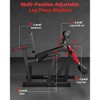 Leg Extension and Curl Machine, 4-in-1 Leg Press Machines for Home Gym, 700Lbs Weight Capacity Adjustable Workout Equipment - 3 of 4
