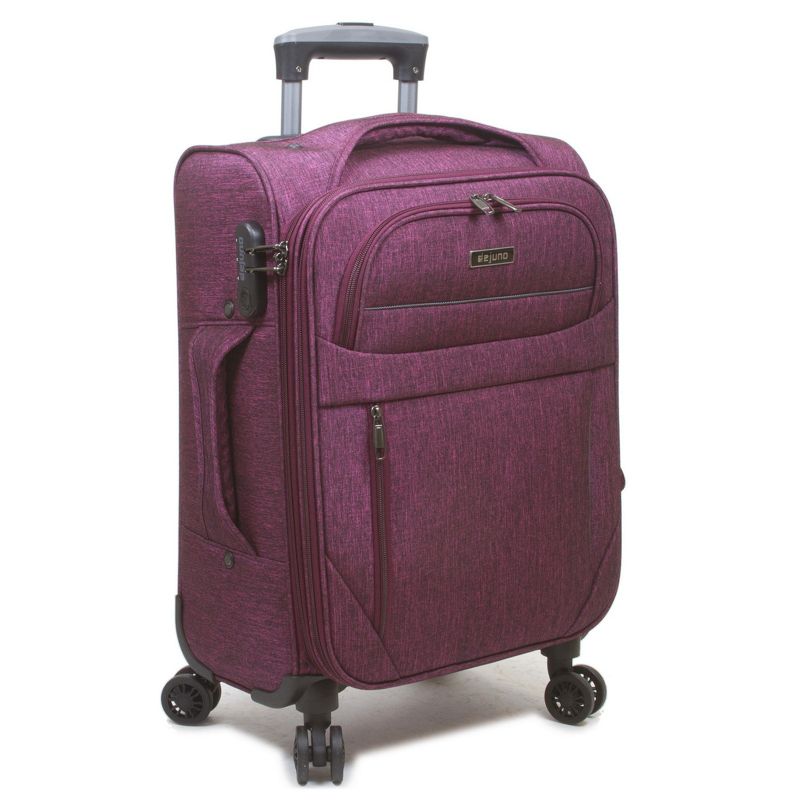Dejuno Aurora Lightweight Denim 3-Piece Spinner Luggage Set, 2 of 7