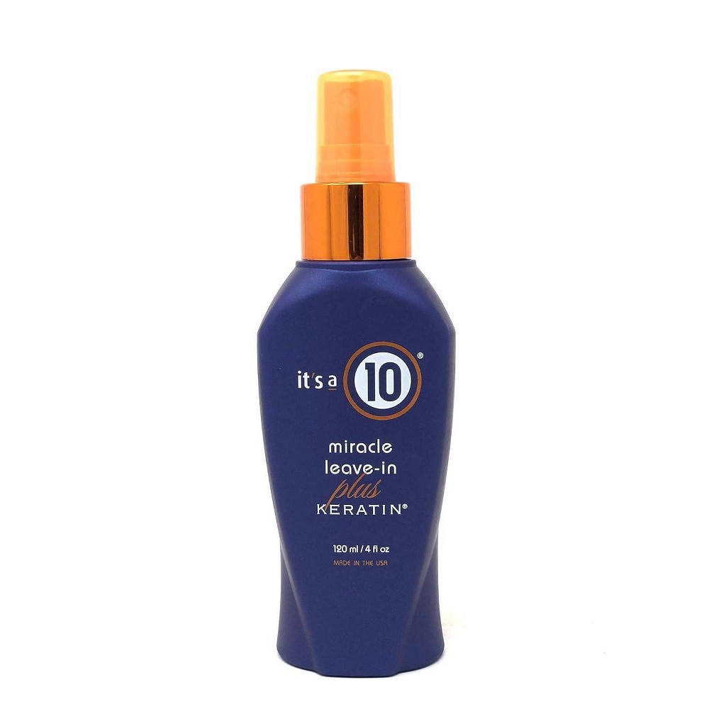 Photos - Hair Product It's a 10 Miracle plus Keratin Leave In Conditioner - 4 fl oz