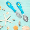 Baby Shark 2pc Stainless Steel Flatware Set - Zak Designs : Target