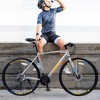 KTMBDW Hybrid Bikes, 21 inch Road Bike 24 Speed with Lightweight Aluminum Frame, 700C Wheels, Hybrid Bicycle for Men Adults, City Commuters - 2 of 4