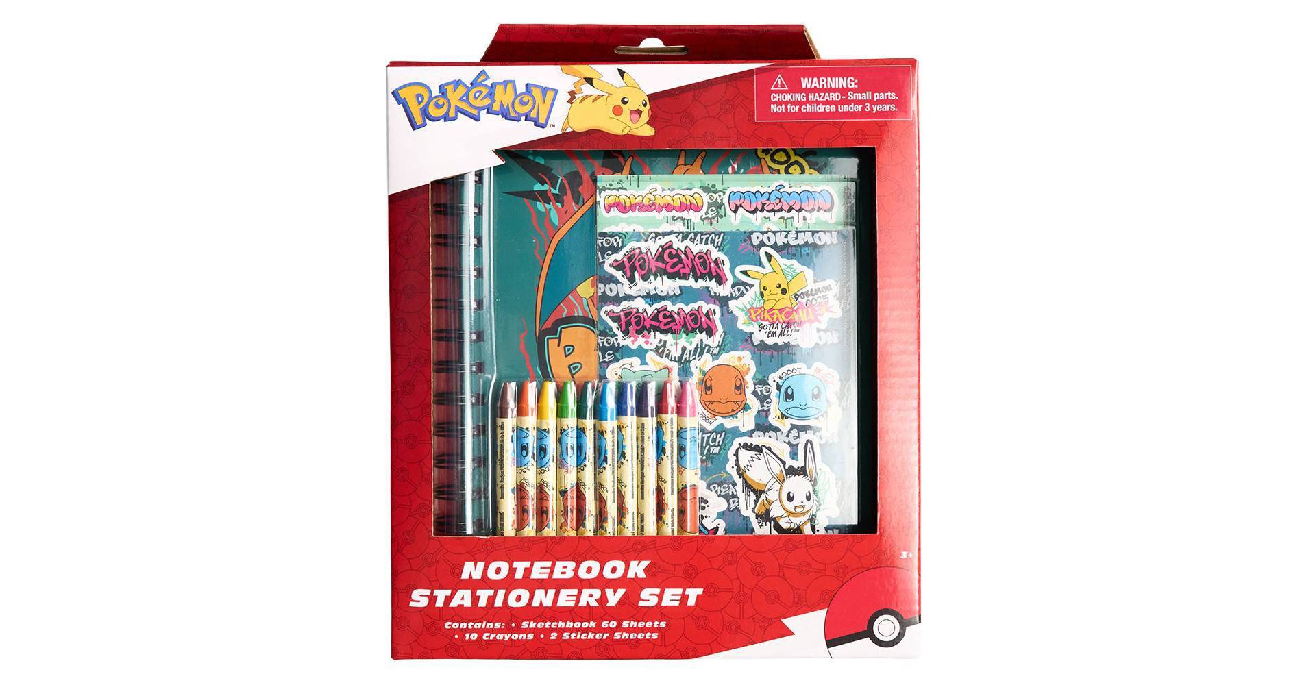 Pokemon Notebook Stationery Set