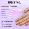 BTArtboxnails Chocolate Glazed Donut Almond Nails - Press On Nails - 3 of 4