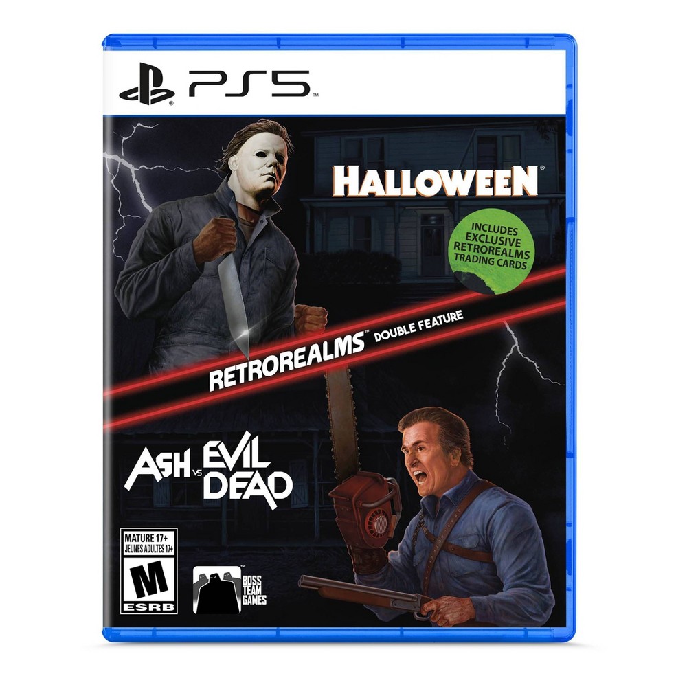 Photos - Game Sony Halloween and Ash vs Evil Dead RetroRealms Double Feature - PlayStation 5 