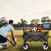 BEAFUP Foldable Wagon Cart with Waterproof Liner & All-Terrain Wheels, Lightweight - for Beach, Camping, Gardening by Families & Outdoors - 2 of 4