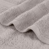 Chevron Zero Twist Cotton Solid and Jacquard Hand Towel Set of 6 by Blue Nile Mills - 4 of 4