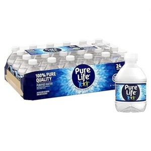 Pure Life Purified Water,  8 Fl Oz - 24 Pack - 1 of 4