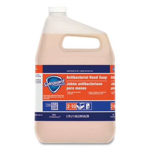 Safeguard Professional Antibacterial Liquid Hand Soap, Light Scent, 1 gal Bottle, 2/Carton - image 1 of 4