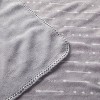 Plush Baby Blanket - Gray Arrows - Cloud Island™ - image 3 of 4