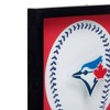 MLB Toronto Blue Jays Baseball Logo Glass Framed Panel - 4 of 4