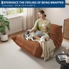 Bean Bag Chairs for Adults, Memory Foam Couch Single Sofa Chair with Suede-Like Fabric, Cozy Comfy Reading Nook Chairs, Floor Chair - 3 of 4