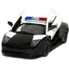 KiNSMART Lamborghini Murcielago LP640 1:36 Scale 5" Die Cast Model Super Sports Car Toy (Black Police) - 4 of 4
