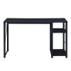 KTMBDW 47 Inches Desk, Computer Desk with 2 Tier Storage, for Gaming Corner Home Office Writing Study, Metal Frame - 2 of 4