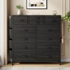 Gikpal 12 Drawer Dresser for Bedroom, Cupboards & Cabinets, Tall Dressers & Chests of Drawers for Bedroom, Side Pockets and Hooks, Living Room - 2 of 4