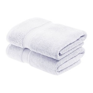 Luxury Cotton Heavyweight Ultra-Plush Bath Towel Set of 2 by Blue Nile Mills - 1 of 4
