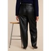 ELOQUII Faux Leather Straight Leg Pant - 4 of 4
