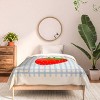 Deny Designs Rosebud Studio Strawberry Sunshine Comforter Bedding Set Blue - 3 of 4