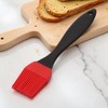 Unique Bargains Pastry Brush 28g Large Handle Brush Color Block Dishwasher Safe Silicone PP 7.87"x1.57" 1Pcs - 2 of 4