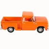 1965 Chevrolet C10 Stepside Pickup Truck Orange 1/87 (HO) Scale Diecast Model Car by Oxford Diecast - 2 of 3