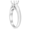 Pompeii3 Solitaire Cathedral Semi Mount Engagement Ring Setting - 2 of 4