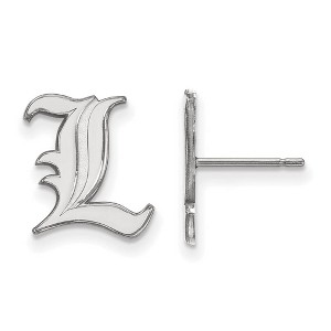 Black Bow Jewelry Sterling Silver Louisville Cardinals NCAA Post Earrings - 1 of 3
