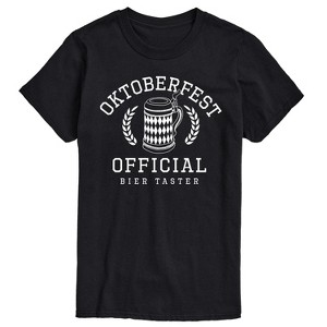 Men's - Instant Message - Oktoberfest Official Bier Taster Short Sleeve Graphic T-Shirt - 1 of 4