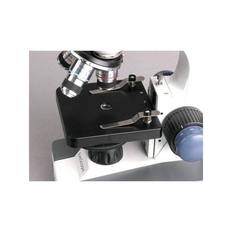 Portable 40X-1000X Monocular Student Microscope with Prepared Slides and Microscope Book - AmScope, 4 of 8