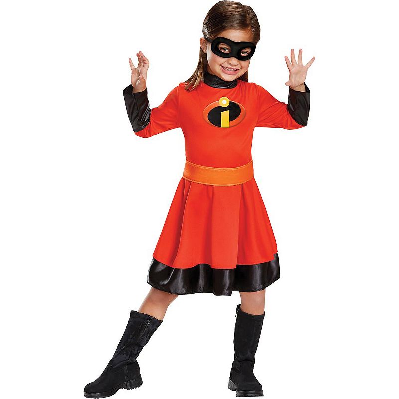 Disguise Toddler Girls' Classic The Incredibles Violet Dress Costume, 1 of 3