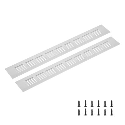 Unique Bargains Rectangle Ventilation Grille, Aluminum