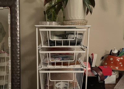 3 Tier Drawer Organizer Matte White - Brightroom™