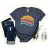 Simply Sage Market Women's Sunset Beach Club Short Sleeve Graphic Tee - 3 of 3