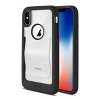Reiko iPhone X/iPhone XS Belt Clip Polymer Case in Clear Black - 2 of 4