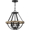 Quoizel Lighting Bartlett 4 - Light Pendant in  Earth Black - 2 of 3