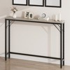 Whizmax Narrow Console Table, 39.3" Small Entryway Table, Thin Sofa Table, Side Table, Display Table, for Hallway, Bedroom, Living Room, Foyer - 2 of 4
