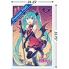 Trends International Hatsune Miku - Bats Framed Wall Poster Prints - 3 of 4