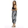 Riviera Sun Womens Tie Dye Harem Jumpsuit  - Jumpsuits for Women Romper - 2 of 2